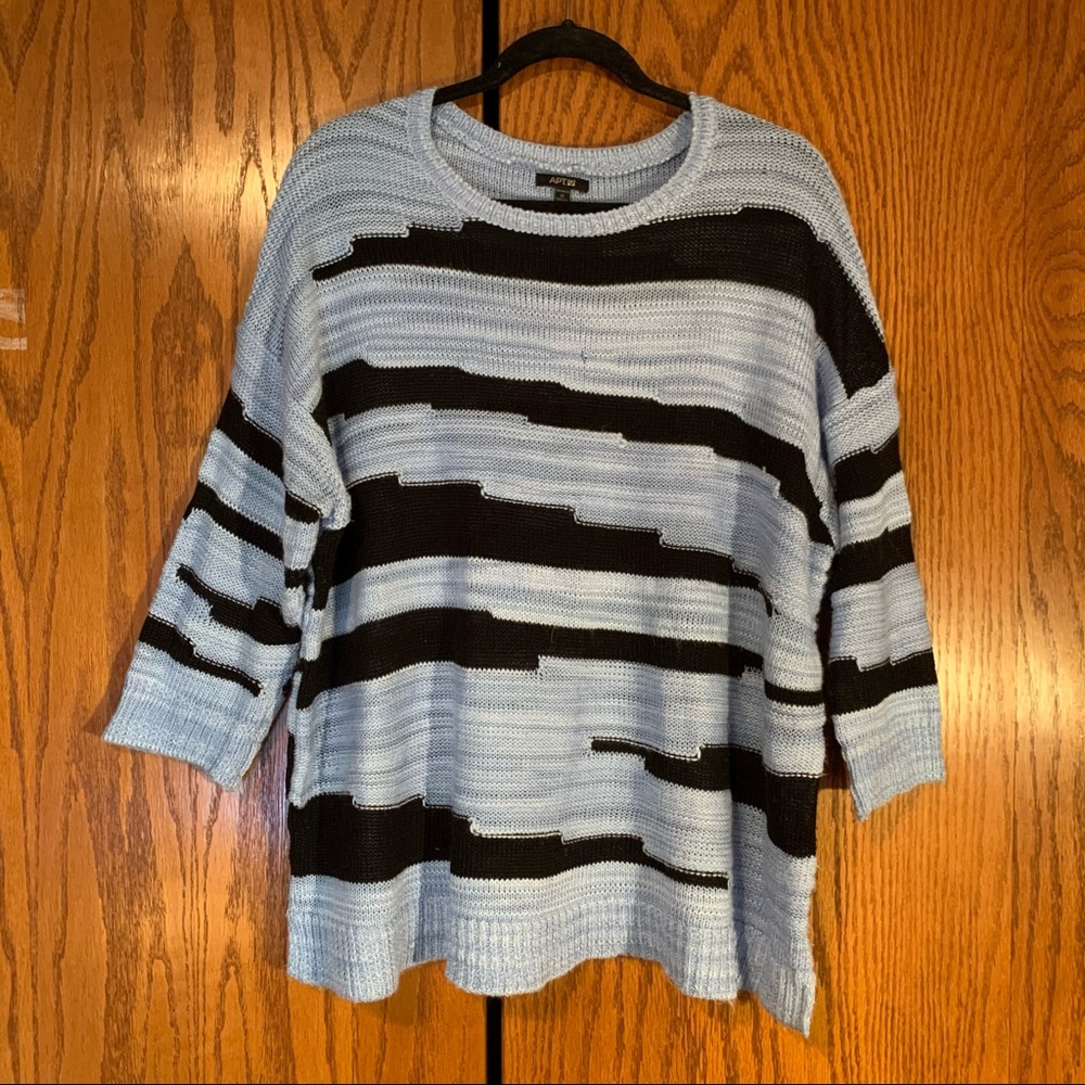 Blue & Black Sweater